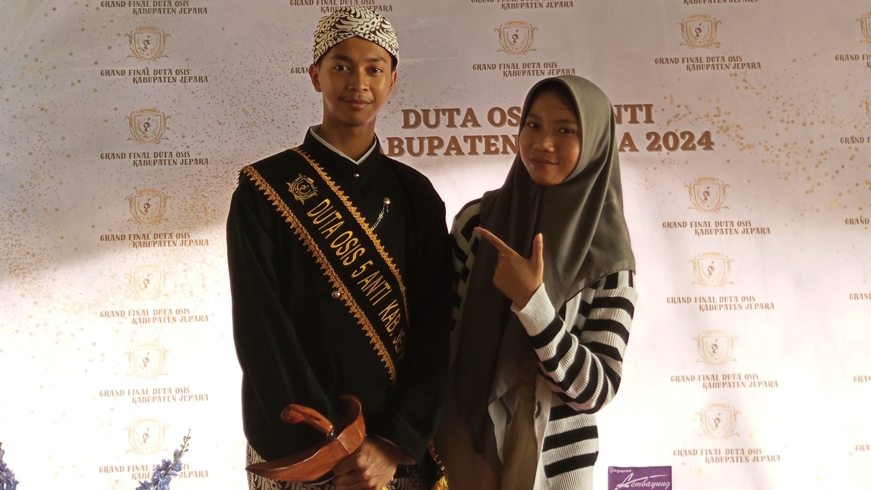 Delegasi SMK Negeri 1 Bangsri Dalam Duta Osis 5 Anti Kab Jepara